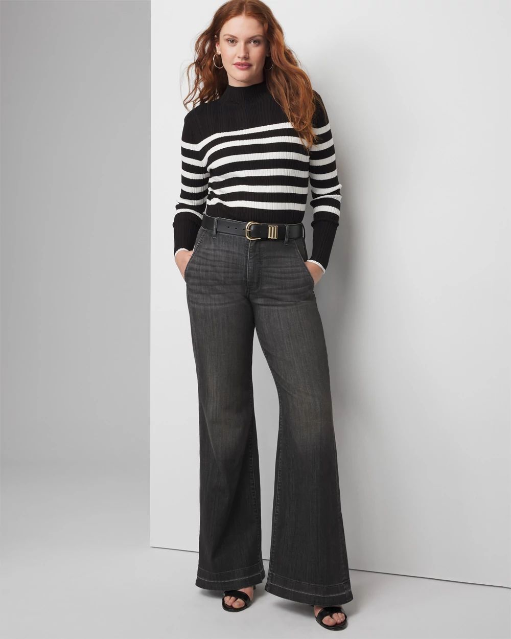Extra High Rise Eco Wide Leg Jean